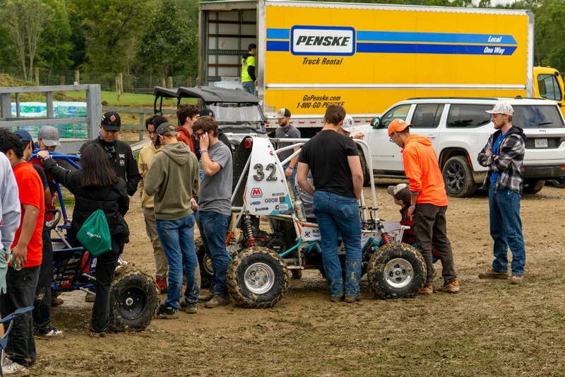 ONU Baja SAE car number 32 at Baja SAE Ohio 2026