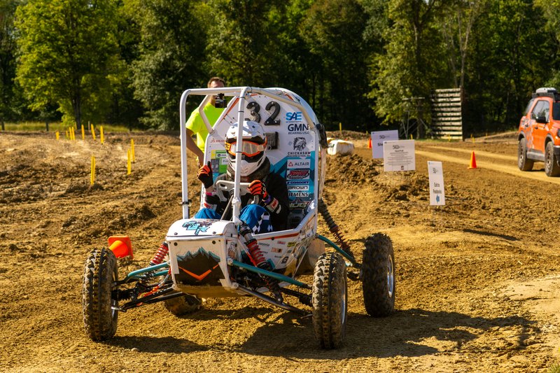 ONU Baja SAE car number 32 at Baja SAE Ohio 2026