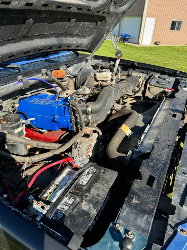 Engine bay detail, May 24, 2025