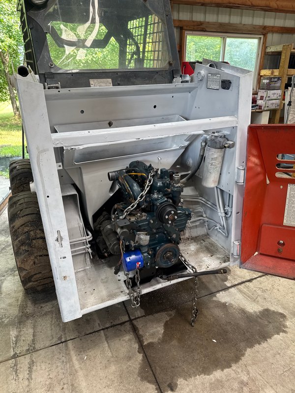Engine back in the machine, Aug 4, 2025