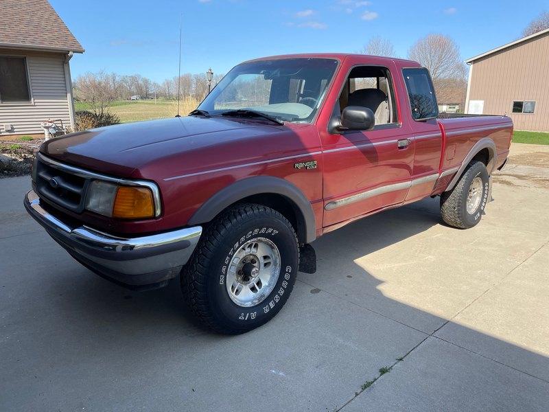 Front 3/4 view, other side, Apr 27, 2022