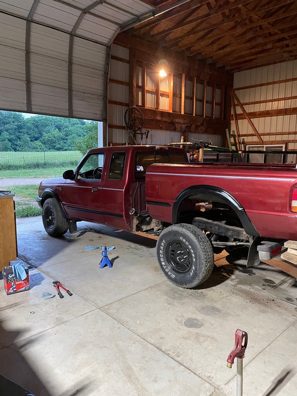 Bed off in the shop, Jun 26, 2022